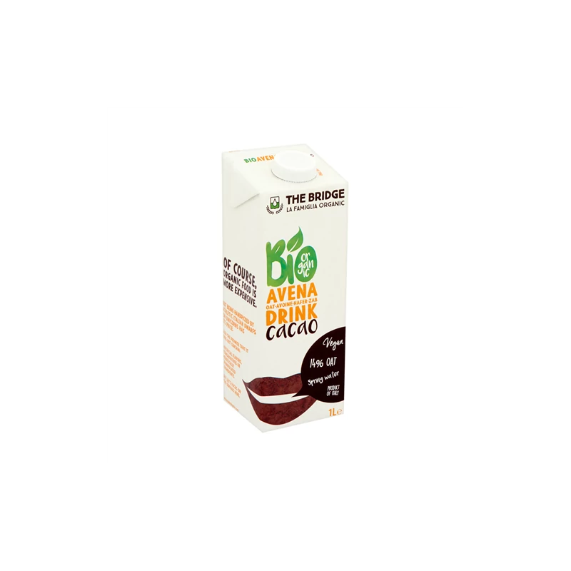 The Bridge Bio Kakaós zabital, 1000 ml  (UHT)