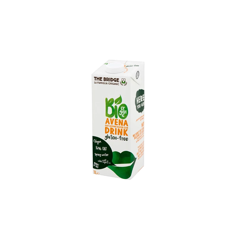 The Bridge Bio Gluténmentes zabital, 1000 ml (gluténmentes) (UHT)