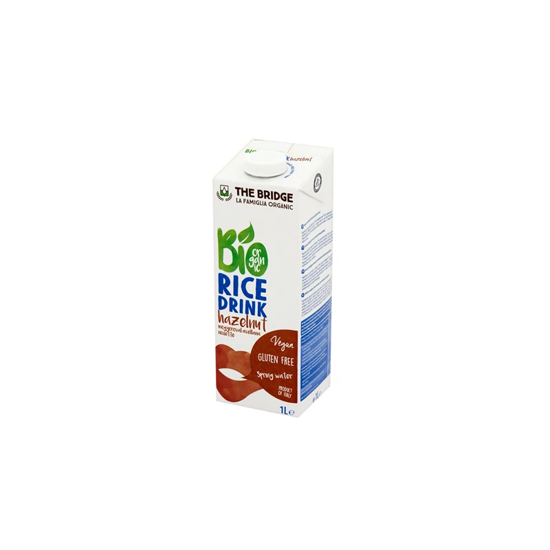 The Bridge Bio Mogyorós rizsital, 1000 ml (gluténmentes) (UHT)