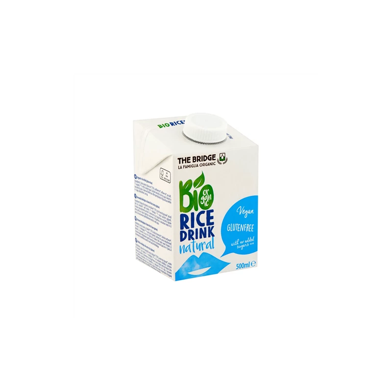 The Bridge Bio Rizsital, 500 ml (gluténmentes) (UHT)