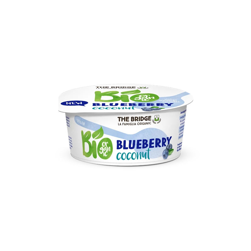 The Bridge Bio Áfonyás kókuszjoghurt, 125 g