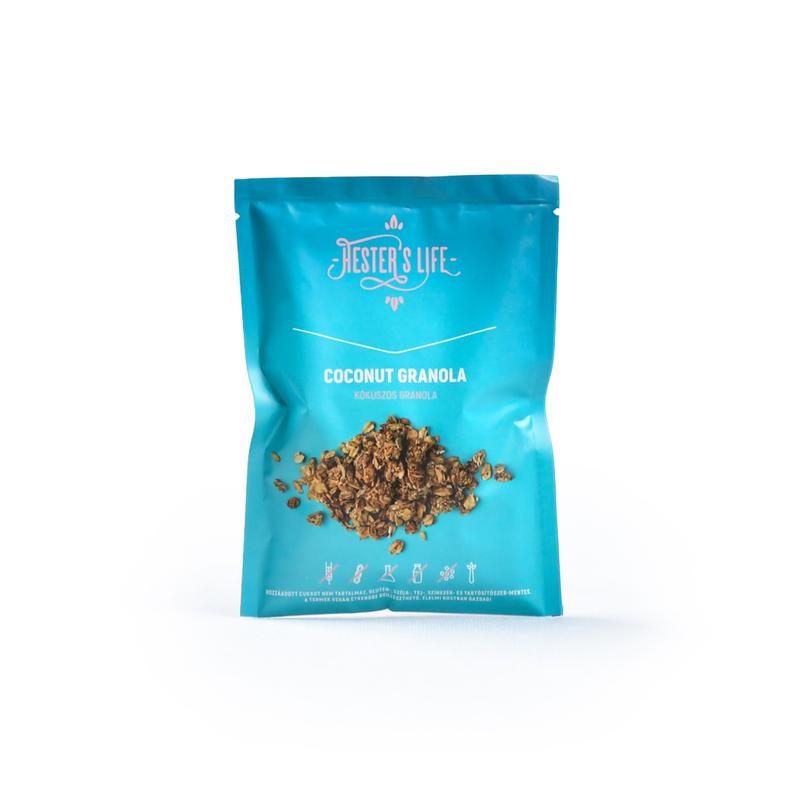 Hester's Life Útravaló kókuszos granola