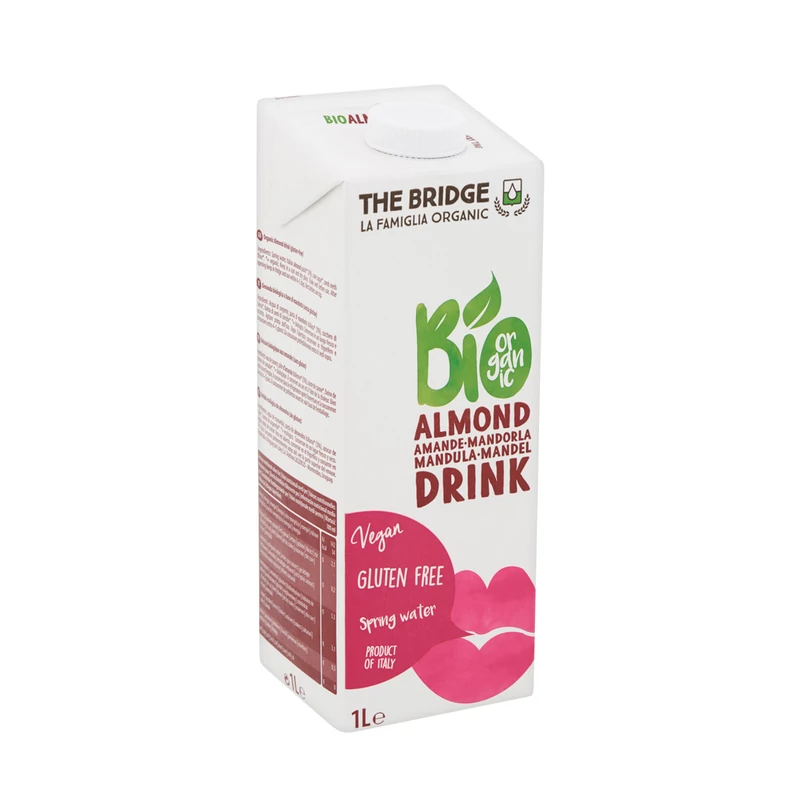 The Bridge Bio Mandulaital  3%, 1000 ml (gluténmentes) (UHT)