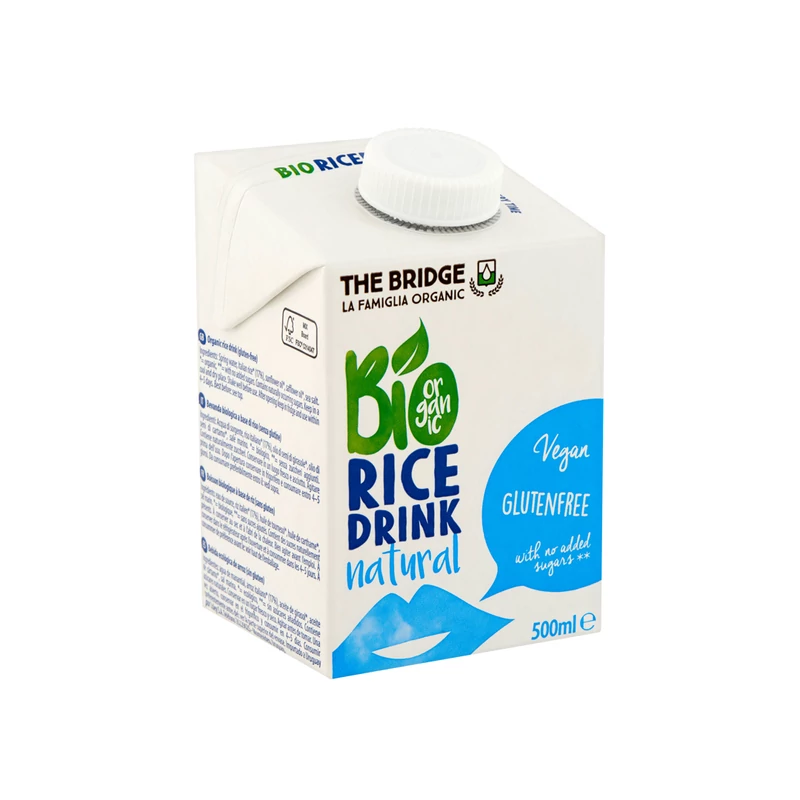 The Bridge Bio Rizsital, 500 ml (gluténmentes) (UHT)